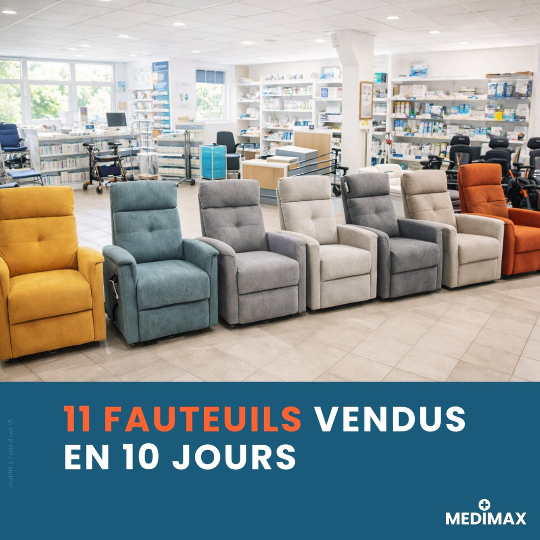 11 fauteuils releveurs vendus en 10 jours : ce que révèle un magasin de taille moyenne