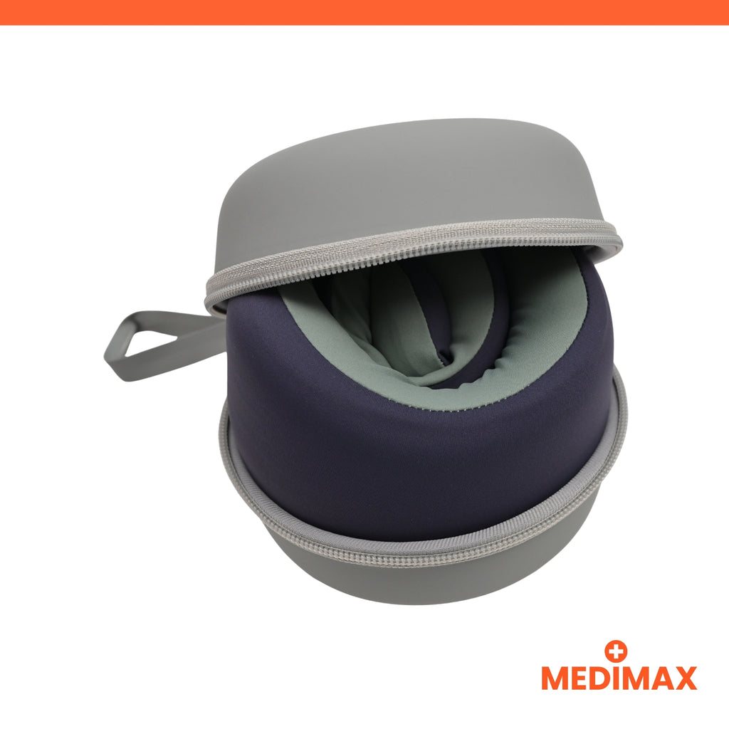 Coussin Nuque de Voyage en Mousse à Mémoire de Forme avec Boite