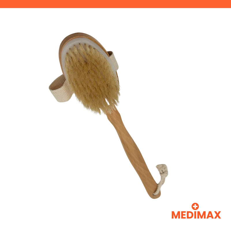 Brosse Long Manche Bois - Premium