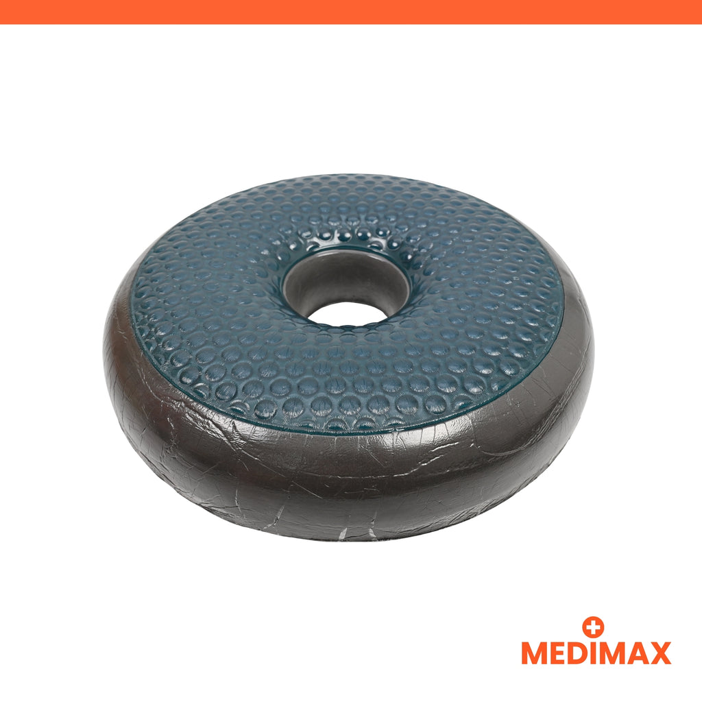 Coussin Bouée Mousse a Mémoire de Forme et Gel 40 x 40 x 7 cm