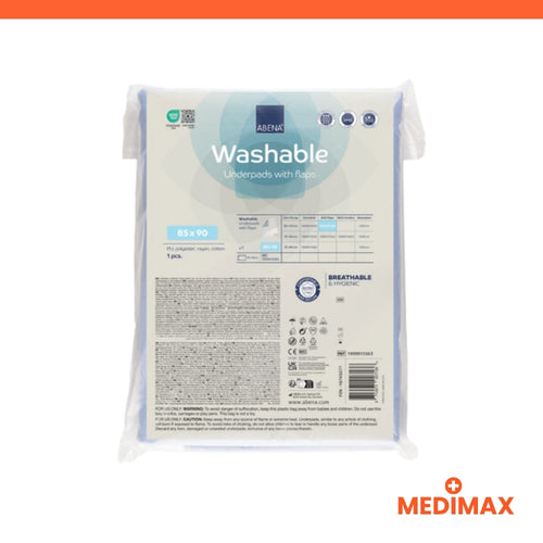 Alèse bordable Abena 90 × 85 cm – lavable